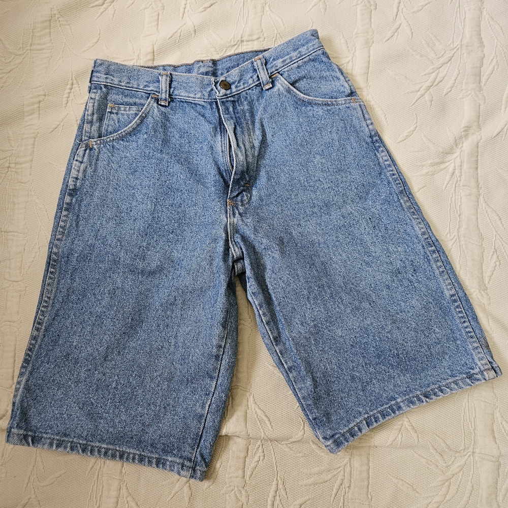 Vintage Wrangler Women's Light Blue Jorts